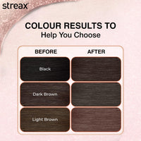 Streax Gel Hair Colour for Women & Men, Natural Brown 4 , 150ml|Hair Colour Brown|100% grey coverage |Long Lasting Hair Color, easy to use| Ammonia Free Hair Color, No Paraben & Sulphate
