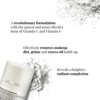 iCosmetiques Face Wash Powder |Pure Vitamin C, E, Niacinamide, Neem, Aloe Vera, Green Tea |Gentle Exfoliating, Deep Cleanse, Brighten & Nourish all Skin Type |Unisex Total Care Formula |30g (60 wash)