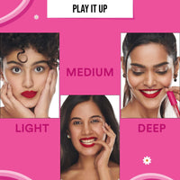 SUGAR POP Matte Lipcolour | Lasts Upto 8 hrs | Red Lipstick for Women | Vitamin E Infused | Non-Drying, Smudge Proof, Long Lasting | 1.6ml - 11 Ruby