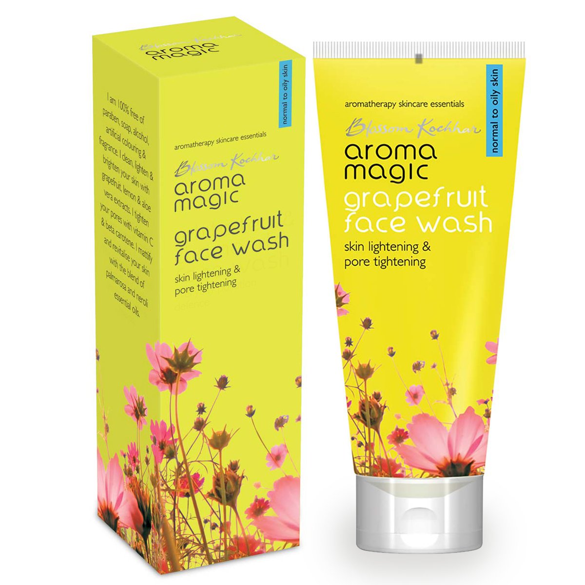 Aroma Magic Face Wash 100 Ml (Strawberry) And Face Wash 100 Ml (Grapefruit)