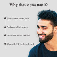 Man Matters Beardgro Oil-In-Serum 30Ml | 4% Anagain, 2% Aminexil & 1% Rosemary | Stronger, Fuller & Thicker Beard Growth | Solves Uneven & Patchy Beard | Lightweight And Fast Absorption, 90 Grams