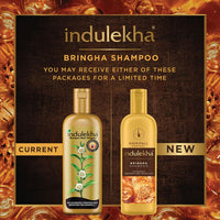 Indulekha Bringha Shampoo, Proprietary Ayurvedic Medicine For Hair Fall, Free From Parabens, Synthetic Dyes And Synthetic Perfume, 340ml