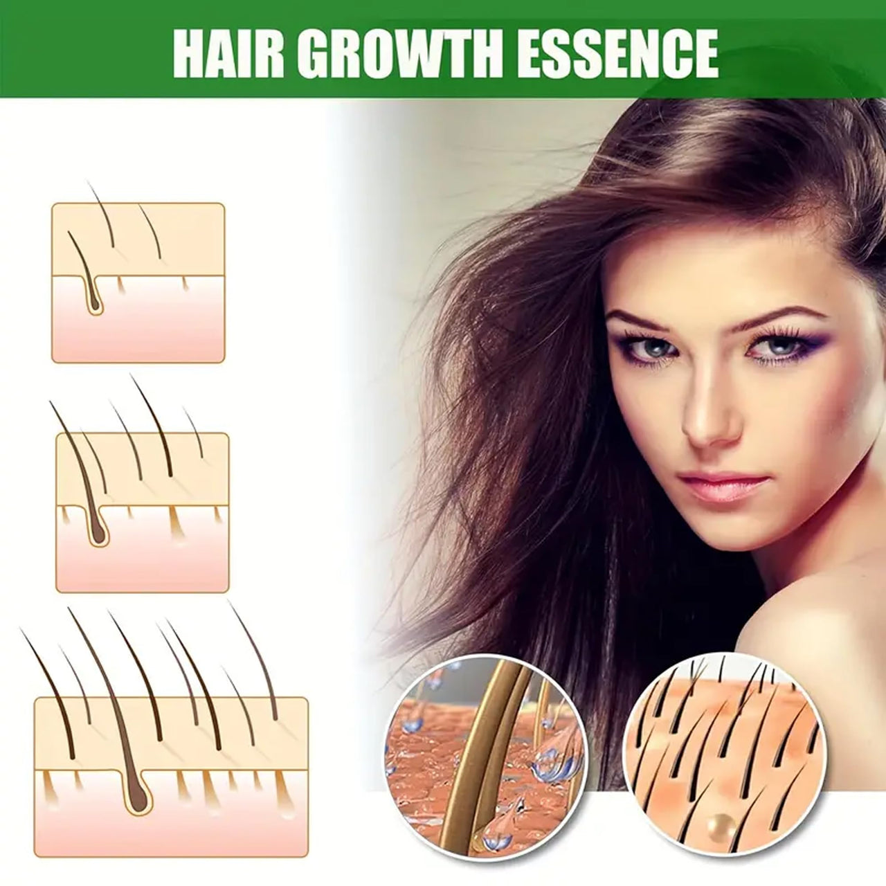 TryOnes Professional Hair Serum for Frizzy Hair||Serum for Women & Men||All Hair Types for Frizz-free, Smooth & Glossy Hair||Hair Vitamin Serum_30ML