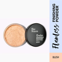 Blue Heaven Flawless Matte Finishing Powder For Normal Skin, Blush, 20Gm, Cream (Pack of 2)