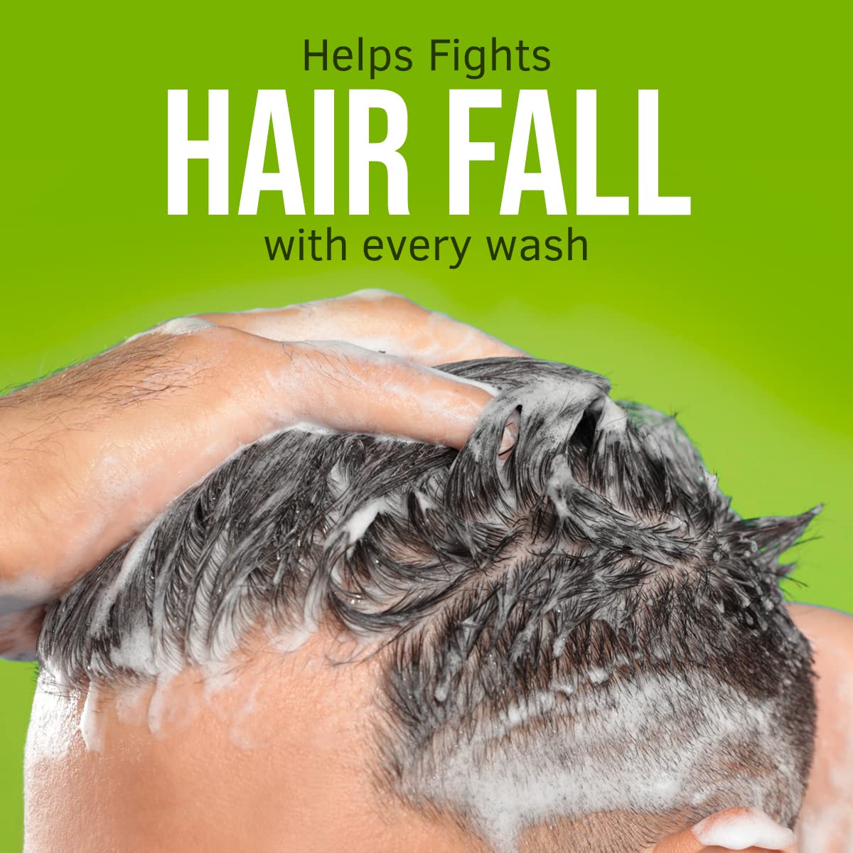 Ustraa Anti Hair Fall Shampoo 250ml - Clinically tested to reduce hairfall by 64%, Dermatologically Tested, With Apple Cider Vinegar, Strengthens Hair & Cleans Scalp to Prevent Hairfall, No Sulphates