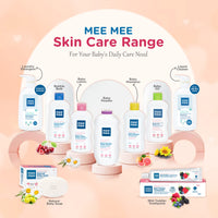 Mee Mee Baby Soap 75g, Pack of 3 (Buy 2, Get 1 Free) | Nurturing Bathing Bar with Natural Shea & Cocoa Butter | For Baby's Sensitive Skin | Paraben Free | Dermatologist-Approved for Gentle Skin Care