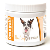 Healthy Breeds Rat Terrier Omega HP Fatty Acid Skin and Coat Support Soft Chews 60 Count 60 Ct - Small/Medium Breeds