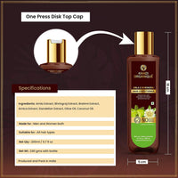 Khadi Organique Amla & Bhringraj Hair Conditioner | Enhance Hair Color | Strengthen Hair Follicles(SLS & Parabeen Free) pack of 2 400 ML