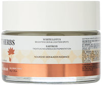 Just Herbs Saffron + White Lotus Radiance Booster Cream with SPF 30+ for Brighter Complexion | For Men & Women- 50g (Pack of 2)