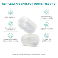 EQUALSTWO Baby Cleansing Bar for Nourishing, Baby Soaps for Bath, All Skin Types, Soap-free, PH 5.5, Dermatologically Tested, No Parabens No Sulphates, 75gm, Pack 1