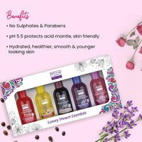 Bryan & Candy Luxurious Shower Gel Combo Kit | Gift Set For Women And Men | Ph5.5 Skin Friendly,Perfect for Gifting, Fresh Fragrances