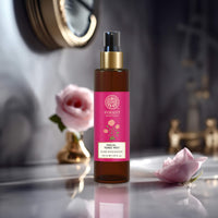 Forest Essentials Pure Rosewater (Toner) Facial Tonic Mist | Hydrating Daily Toner | For Glowing Skin | Hydrates Plumps & Minimises Open Pores, Pack Of 1