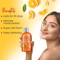 Bryan & Candy Shower Gel with Aloe Vera. Gentle, Moisturizing Body Wash for Soft, Supple Skin (Orange Shower Gel, 300ml)
