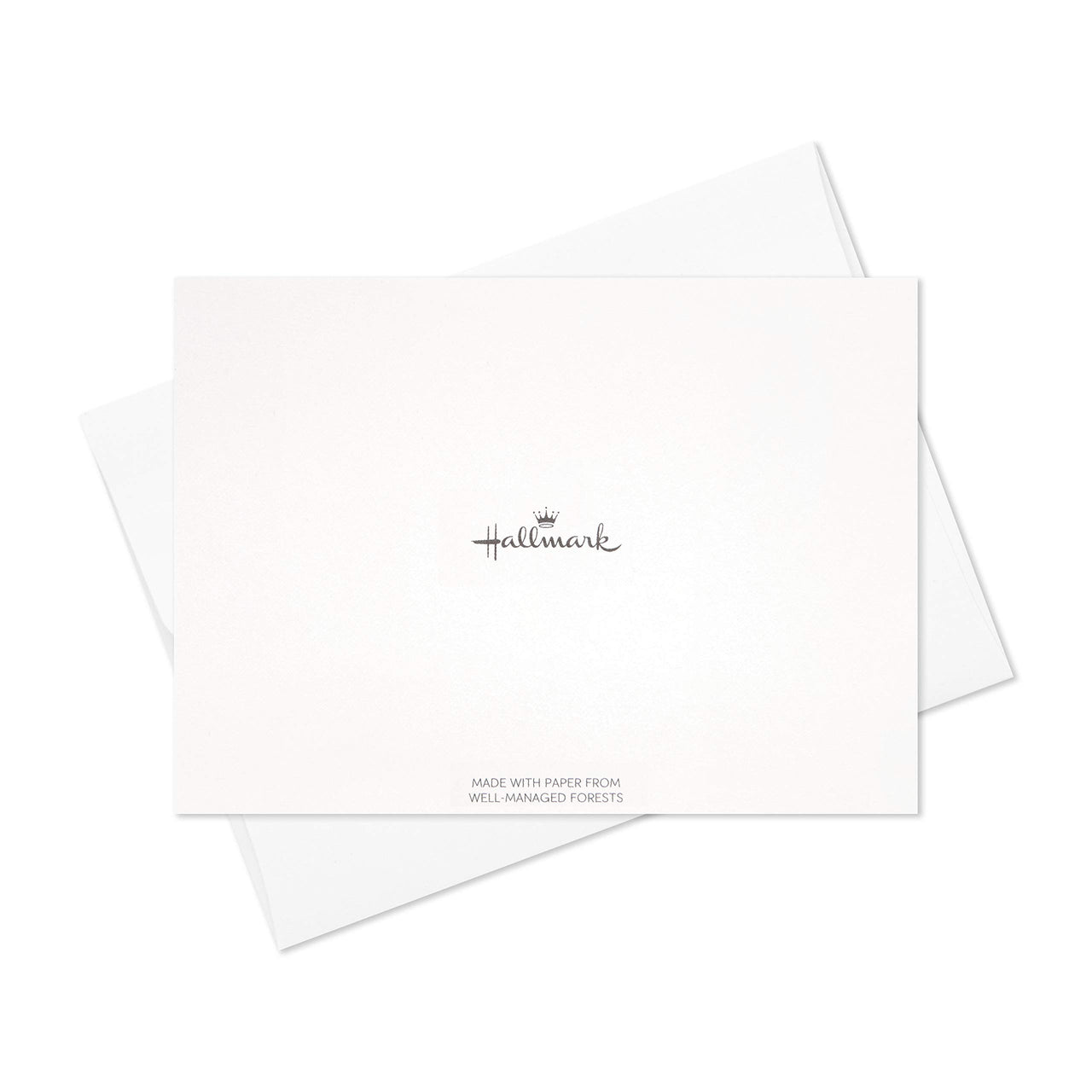 Hallmark Funeral Thank You Cards Assortment, Watercolor Flowers (50 Thank You for Your Sympathy Cards with Envelopes)
