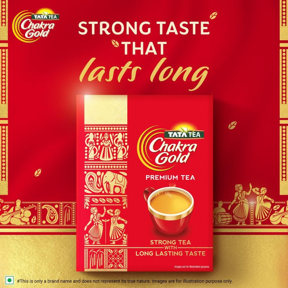 Tata Tea Chakra Gold | Strong Tea With Long Lasting Taste | Black Tea ,250 Gram