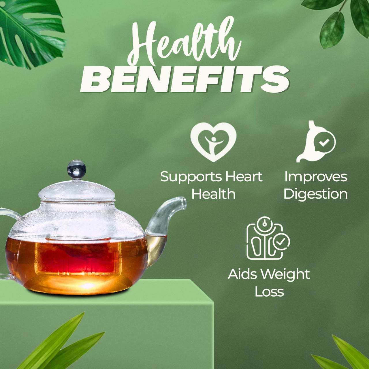 Golden Tips 100% Pure Indian Earl Grey Bergamot Flavoured Green Tea Bags Box (50gm- 25 Tea bags)