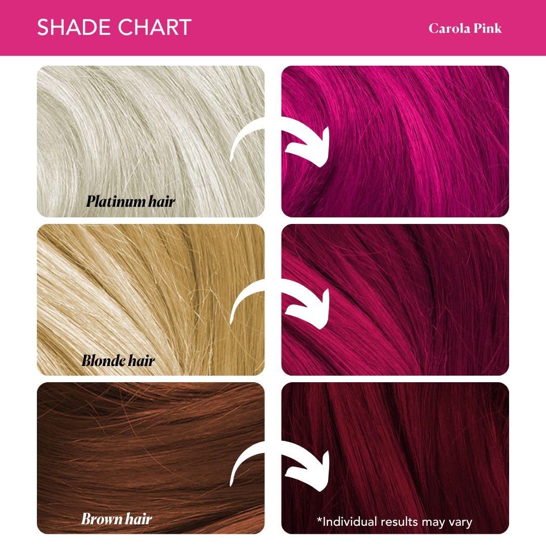 paradyes Top-Up Semi-Permanent Carola Pink Diy Conditioner Based Hair Colour, 120 Gm,All,Unscented,1 Count