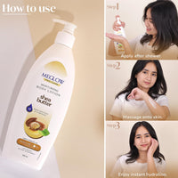 Meglow Pro-Care Moisturizing Body Lotion | Refreshing Moisturizer for Women & Men | Hydrating Lotion for All Skin Types-500ml