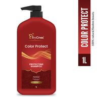 TryOnes Color Protect Shampoo, Vibrant & Revived Colour, For Colour-treated Hair, Protects from UVA & UVB, 1000 ml