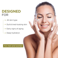 Oshea Herbals Brightening & Skin Illuminating Face Cream For All Skin Types | Hydrates, Fades Age Spots & Refines Texture| Enriched with Mulberry Extract & Vitamin C - 50 g