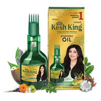 Kesh King Ayurvedic Oil for Hair Fall Control | Reduces Hairfall and Supports New Hair Growth | 21 Ayurvedic Herbs | 100ml