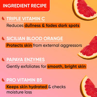 DOT & KEY Vitamin C Super Bright Foaming Face Wash For Dull&Pigmented Skin|With Triple Vitamin C,Blood Orange&Papaya|Sulphate Free|For All Skin Types|For Women&Men|Travel Edition|80Ml