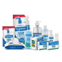 Hygienix Germ Protection Bathing Soap With 99.99% Germ-Protection| Non-Drying Formula For Soft & Smooth Skin & Lasting Refreshing Fragrance| For All Skin Types| 125g, Pack of 6