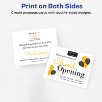 Avery Printable Postcards with Sure Feed Technology, 4