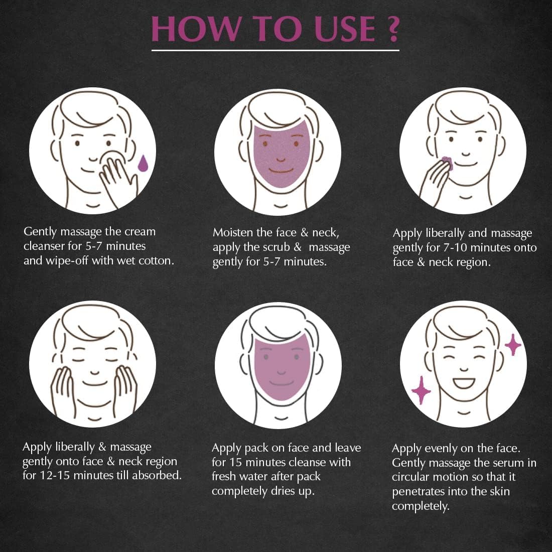 Mancode Brighten My Skin Facial Kit for Men - 2 x 58 G (Pack of 2) | Salon-Like Glowing Skin in 6 Easy Steps | Improves Texture | Instant Glow | Suitable for All Types