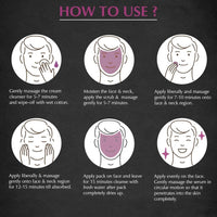 Mancode Brighten My Skin Facial Kit for Men - 2 x 58 G (Pack of 2) | Salon-Like Glowing Skin in 6 Easy Steps | Improves Texture | Instant Glow | Suitable for All Types