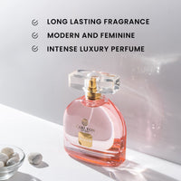Carlton London Blush 100ml EDP Perfume For Women | Long Lasting Smell Luxury Fragrance with Lavender, Jasmine, Sandalwood & Musk Notes.