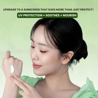 Mirabelle Korea Cica-Pep Intensive Sunscreen SPF 50+ PA++++ | Lightweight & Hydrating | No White Cast | In-Vivo Tested | Koreana Skincare | For Men & Women | For All Skin Types | 50 ml