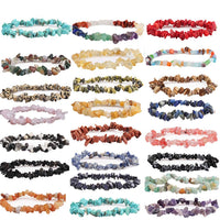 7 Chakra Natural Chip Stone Beads 5-8mm About 400 Pieces Irregular Gemstones Healing Crystal Loose Rocks Bead Hole Drilled DIY for Bracelet Jewelry Making Crafting (5-8mm, 7 Chakra Color Mix)