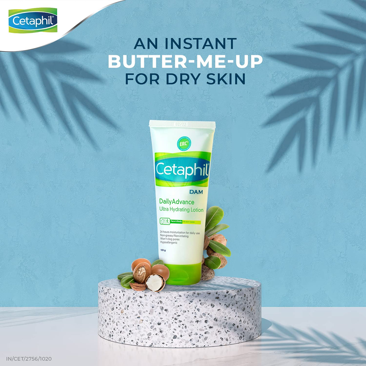 Cetaphil Daily Advance Ultra Hydrating Lotion for Dry/Sensitive Skin, 100 g & Cetaphil Moisturizing Lotion for Dry to Normal, Sensitive Skin| 100 ml