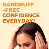 Joy Anti Dandruff Shampoo with Tea Tree, Ginger & Lemon for Dry & Itchy Scalp (340ml) | 4 in 1 Conditioning Shampoo for Dandruff Control & Soft Hair | Vegan & Paraben Free | For Men & Women