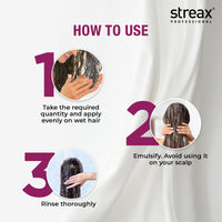 Streax Professional Canvoline Fresh Conditioner, For Straightened Hair Post Care, With Kera-Change Complex, Paraben Free, Sulphate Free, 950 Grams