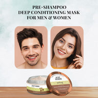 Just Herbs Ayurvedic Shirolepam Hair & Scalp Treatment Mask Cream For Hair Growth, Hairfall & Damaged Hair- Paraben & Silicon Free Hair Mask For Men & Women 200g