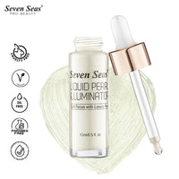 Seven Seas Liquid Pearl Liquid Highlighter For Face makeup | illuminating Liquid Highlighter with Dewy finish (Magic)