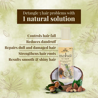 moha: Herbal Hair Shampoo 200 ML And 5 in 1 Hair Oil For Hair Growth and Hair Fall Reduction 200 ML Combo Pack | All Hair Type Clinically Proven (Oil + Shampoo 200ML each)