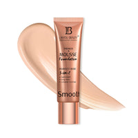 Lakyou Beauty Mousse Primer Foundation | 3in1 Perfect Base | Lightweight | Long Wear | 30ml (02(Soft Ivory), 30ml)