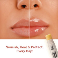 FURR 1% Vitamin C & Kojic Acid Brightening Lip Balm with SPF 30 | Heals, Hydrates & Softens | Reduces Pigmentation | Almond Oil, Shea Butter, Vitamin E Infused | Lip Balm for Soft Glossy Lips | Unisex