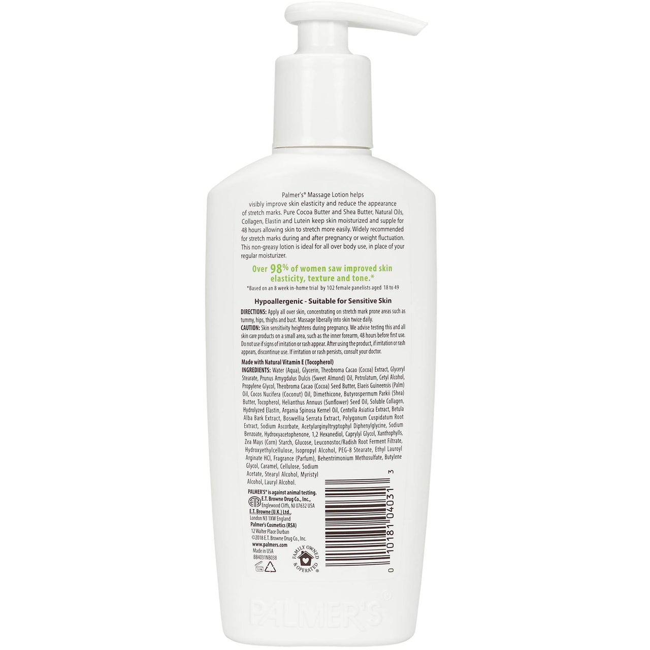 Palmer's Cocoa Butter Formula Massage Lotion for Stretch Marks, 250ml (Pack of 2)