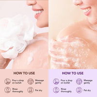 Botanic Hearth British Rose and Bulgarian Lavender Body Wash Shower Gel – Pack of 2 (245 ml Each) – Sulfate & Paraben Free – for Men & Women