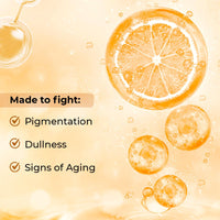 Conscious Chemist 10% Vitamin C Serum | 30ml | Serum For Glowing Skin, Vitamin C Serum For Oily Skin, Anti Aging Serum with Ferulic Acid, Dark Circles & Fine Lines, Serum For Men & Women - Vivid C