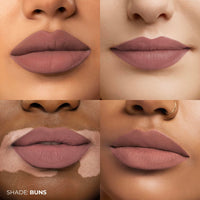 Fae Beauty Lip Whip 12Hr Comfortable Matte Liquid Lipstick (10ml) | Long Wear | Non Drying | Soft Mousse Smudgeproof Formula | Vegan | With Moisture Lock Technology | Enriched with Vitamin E and Cherry Coffee - Buns