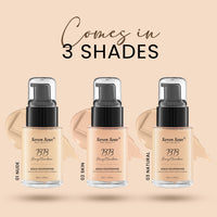 Seven Seas BB Gracefull Foundation | Aqua Nourishing Foundation for Face Makeup | Smooth Application | Full Coverage Foundation for Women (Nude-30ML)