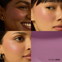 Fae Beauty Liquid Lush Blush (5.5ml) | Featherlight, Easy Blend Formula with a Seamless, Serum Like Finish | 8hr Long Wear | Rich, Buildable Pigment | Formulated with a Bloom Blend of Hibiscus, Magnolia and Chamomile Extracts - Baki