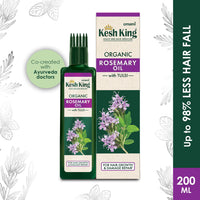 Kesh King Rosemary Oil With Tulsi | For Hair Growth & Damage Repair |Boosts Hair Growth - 200ml