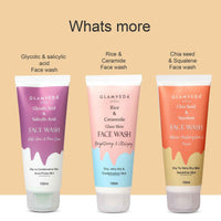 Glamveda Potato Anti Pigmentation Face wash - Reduces Hyperpigmentation & Clarifies skin - No Paraben, SLS, silicone - All Skin Types100ml