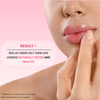 Mirabelle Korea Berry Tinted Lip Balm 10g | Subtle Tinted Korean Lip Balm for Dry & Chapped Lips | Brightens Pigmented Lips | Jojoba Oil, Cherry Extract | Men & Women